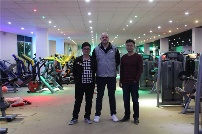 瑞典客户采购健身器材