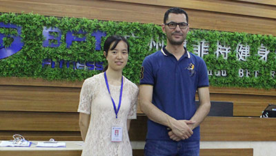 时隔五年卡塔尔客户再次来香蕉视频下载污采购健身器材