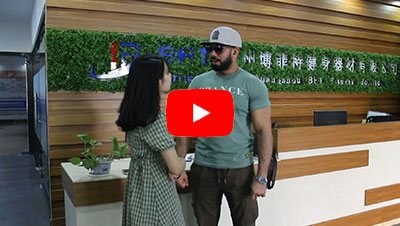 埃及老客户再次来中国采购香蕉视频下载污品牌健身器械